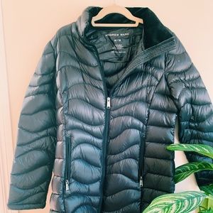 Andrew Marc packable down jacket- never worn!